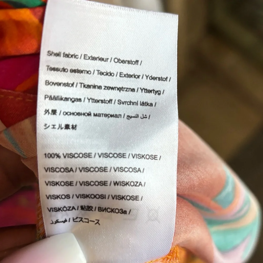 FARM Rio Colorful Jungle Print Long Sleeve Dress - Picture 14 of 15